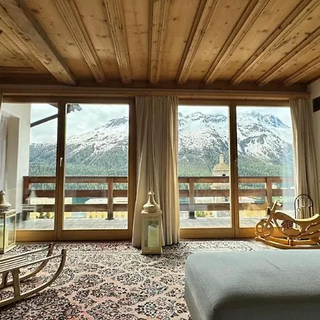 Apartman Wonderful 3bdr With Fantastic View St. Moritz
